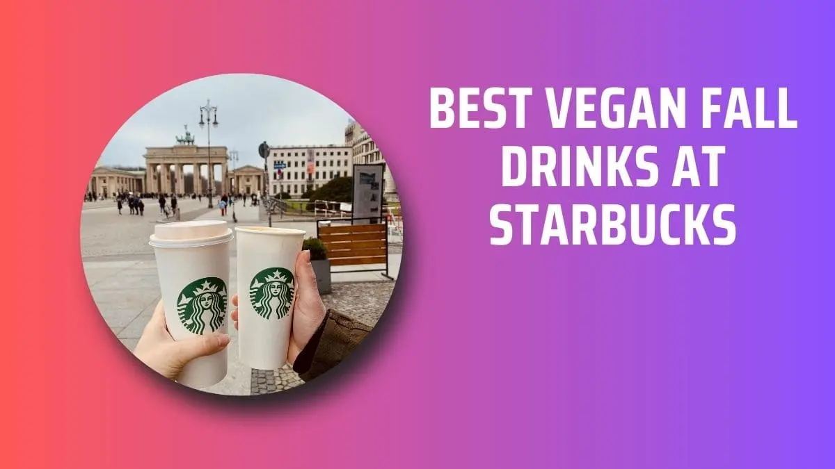 Vegan Fall Drinks at Starbucks 2024