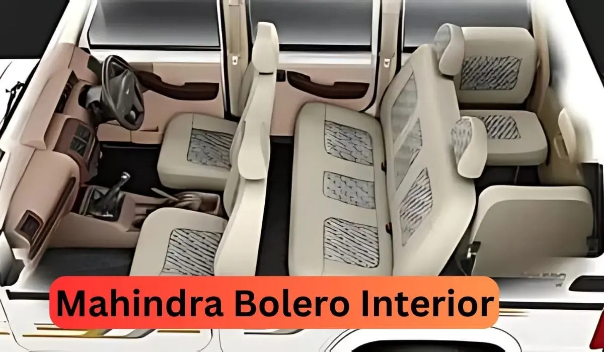 Mahindra Bolero Interiors