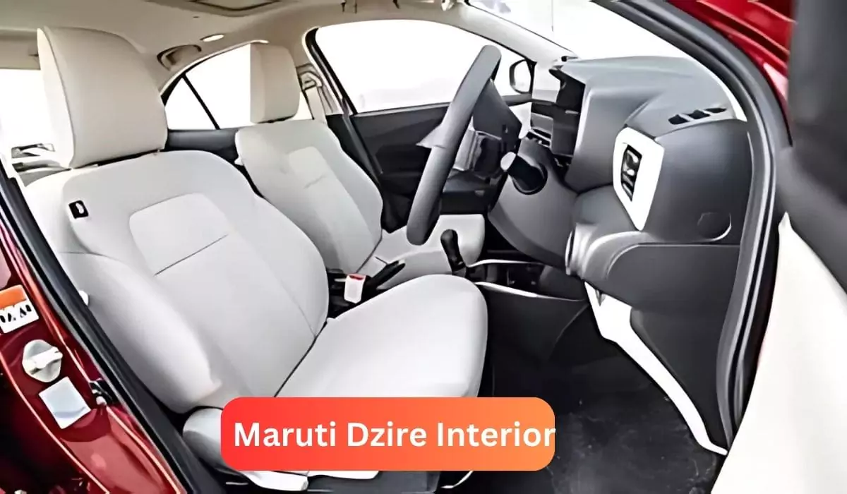 Maruti Dzire Interior